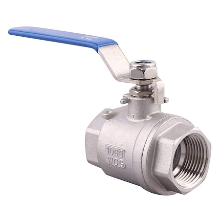 3/4 Inch Stainless Steel 304 Ball Valve, 1000 WOG